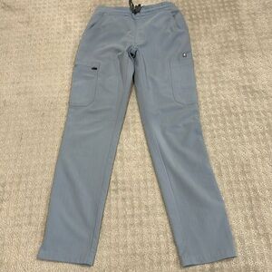 XXS figs yola dusty blue scrub pants